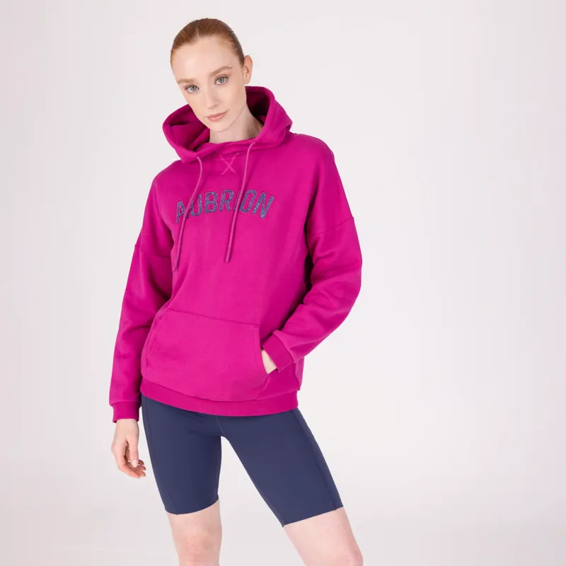 Aubrion React Hoodie Fuchsia-1