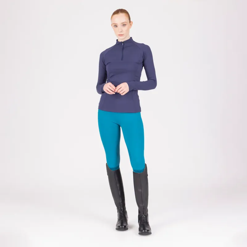 Aubrion React Rhythm Riding Tights Kingfisher-2