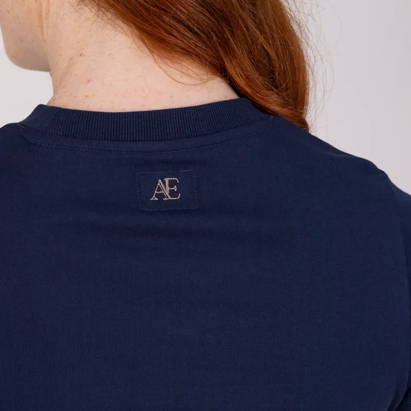 Aubrion Equestrian T-Shirt Midnight-3