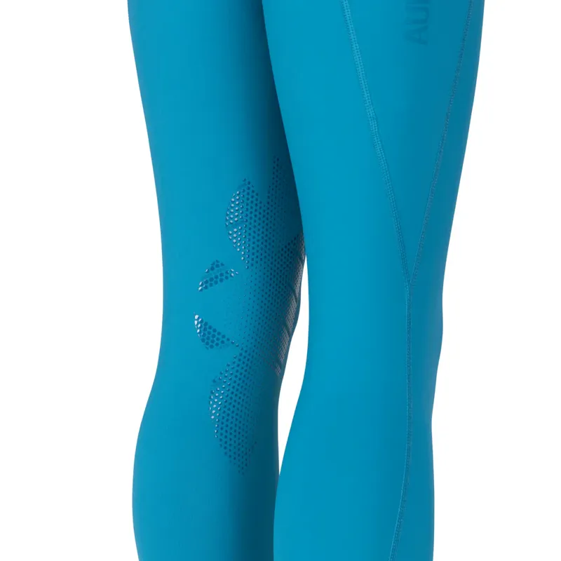 Aubrion Young Rider React Rhythm Tights Kingfisher-3