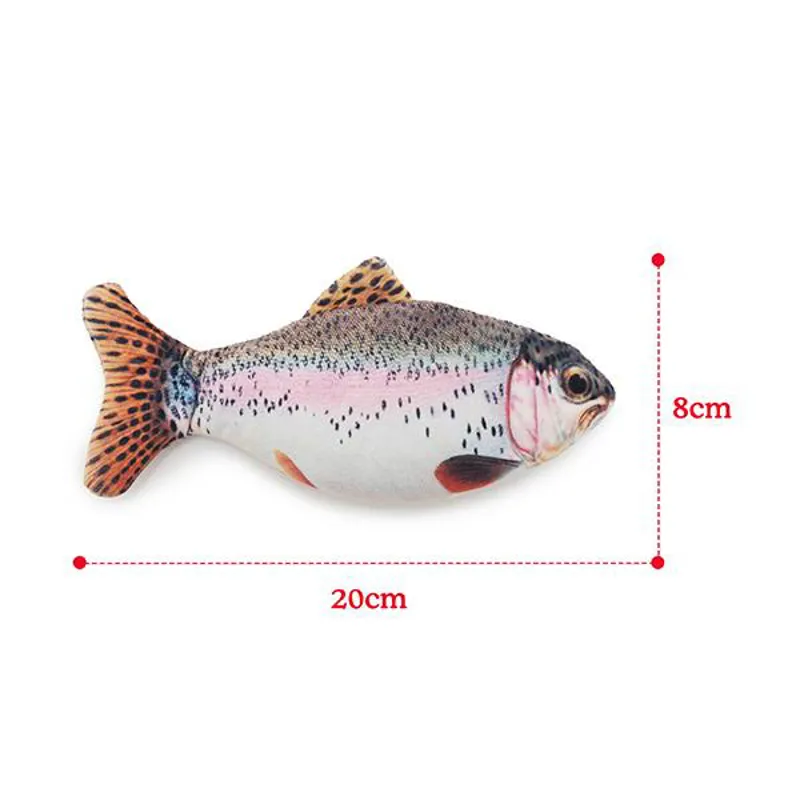 Jolly Moggy Catnip Trout Toy-1