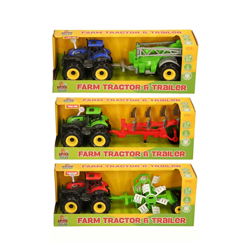 Try Me Tractor and Trailer Assorted