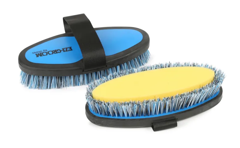 Ezi-Groom Body Wash Brush Blue-2