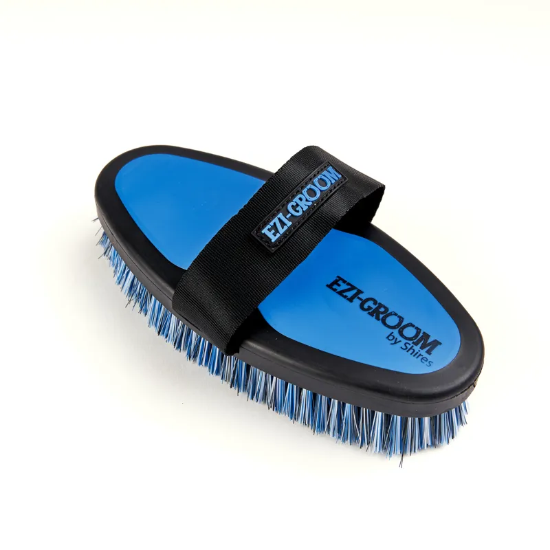 Ezi-Groom Body Wash Brush Blue