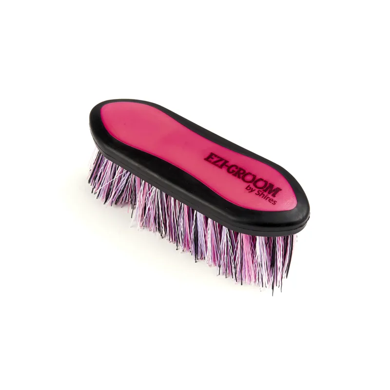Ezi-Groom Grip Dandy Brush Small Pink