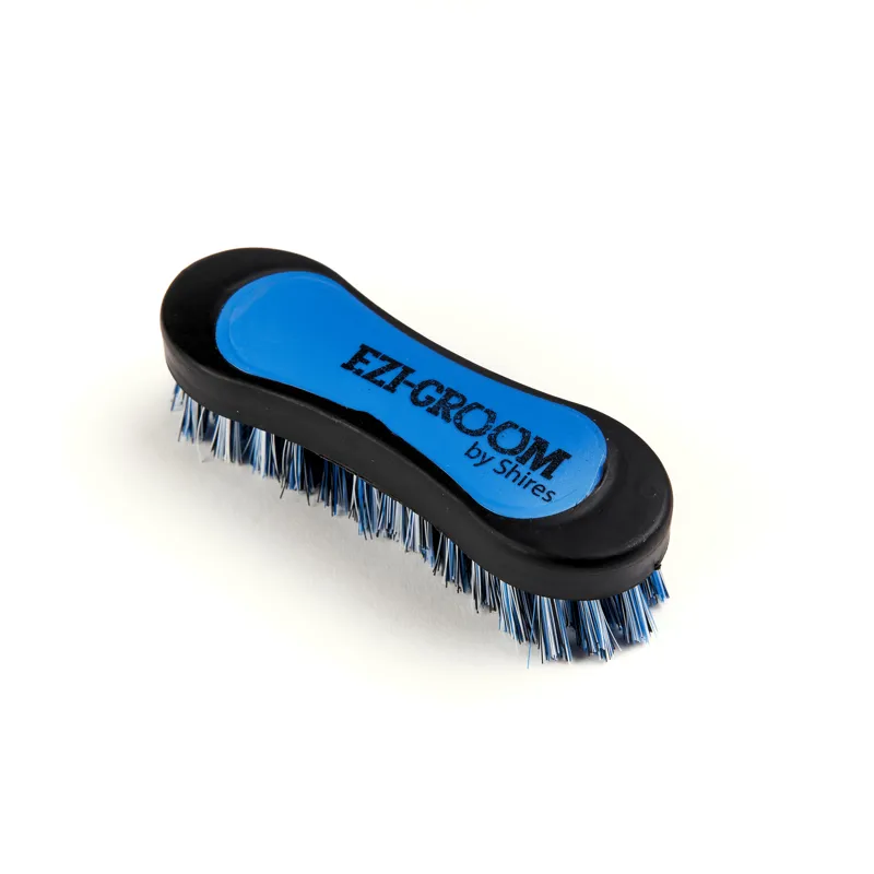 Ezi-Groom Grip Face Brush Blue