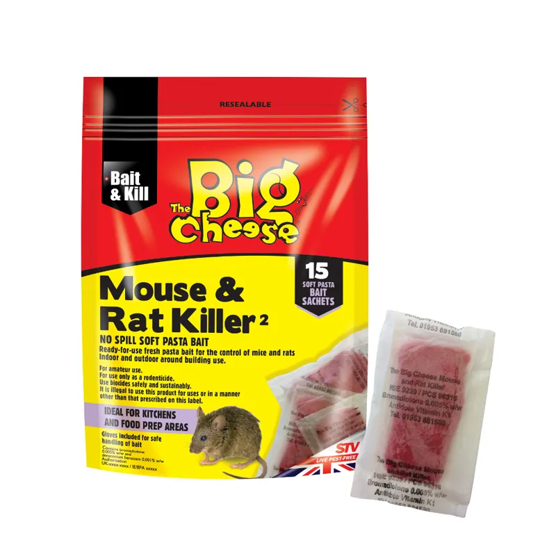 Mouse and Rat Killer Pasta Bait 15 Pack