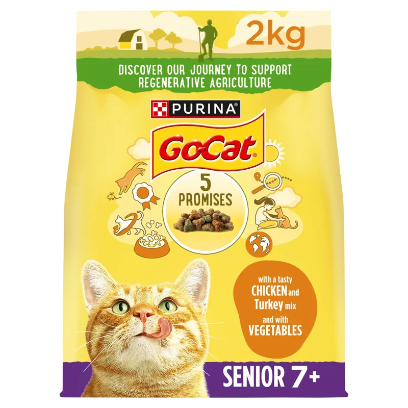 Go-Cat Senior Cat Food 2kg