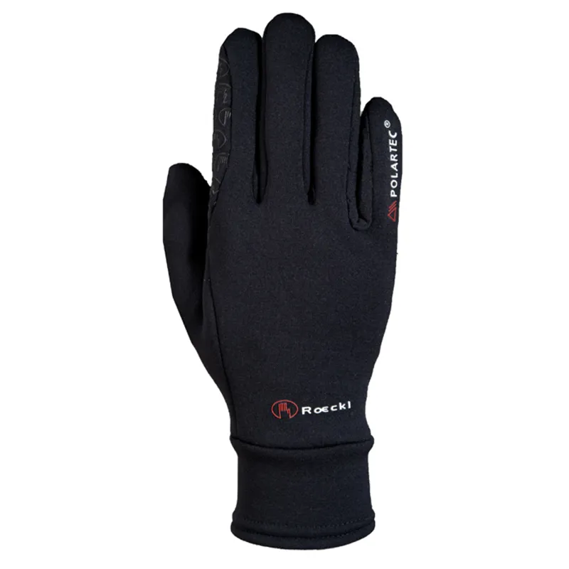 Roeckl Warwick Polartec Riding Gloves Black