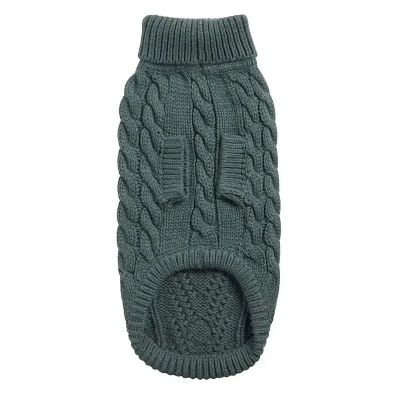 GF Pet Chalet Sweater Sage-1