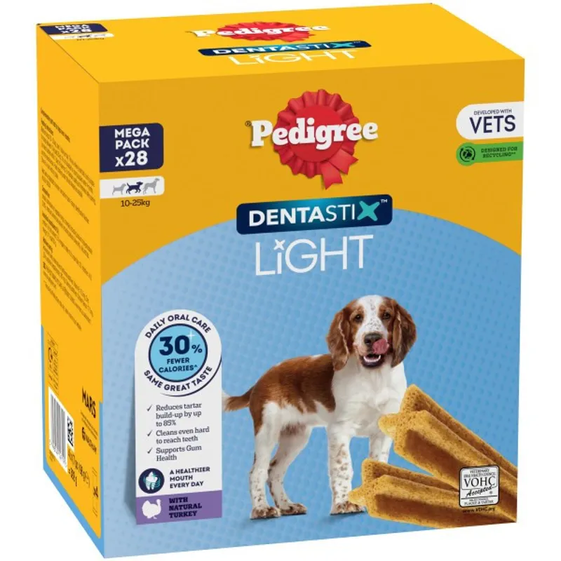 Pedigree Dentastix Light 28 Sticks Medium