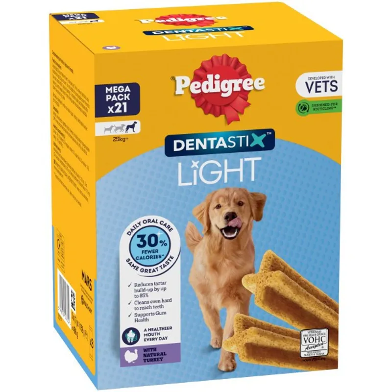 Pedigree Dentastix Light 21 Sticks Large