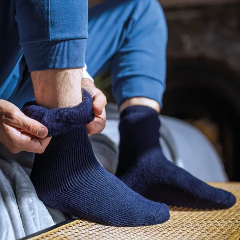 Heat Holders Mens Original Finch Socks Navy-3