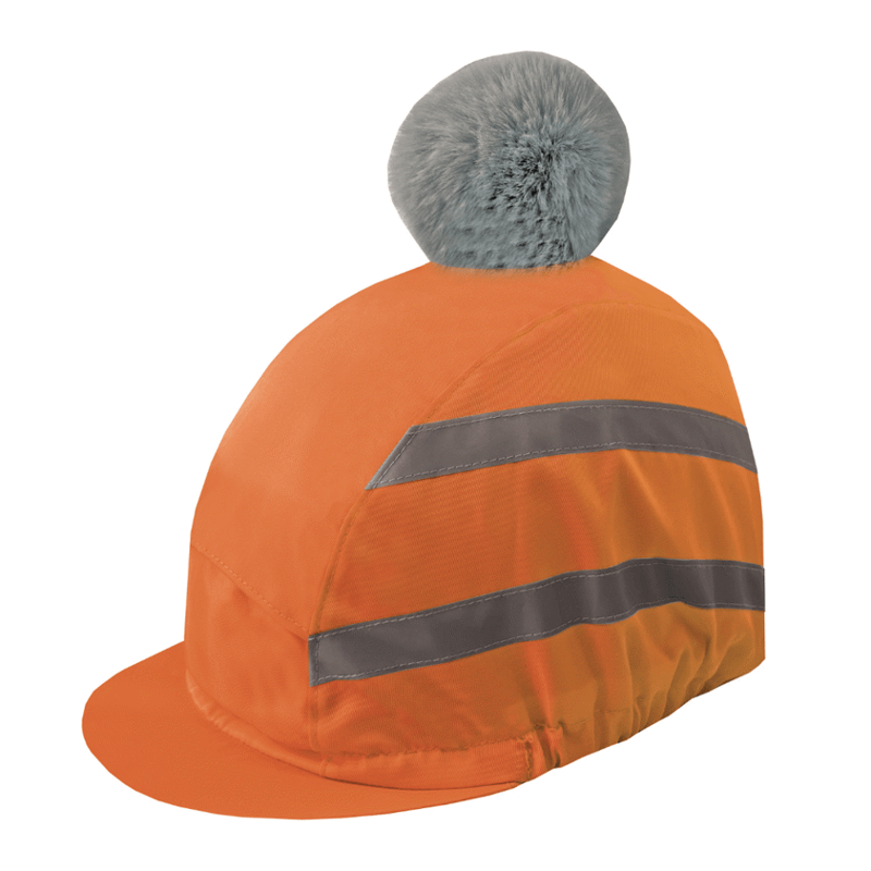 Equetech Hi-Vis Vision Waterproof Hat Silk Orange