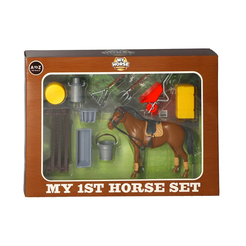 Horse Set And Accessories Assorted