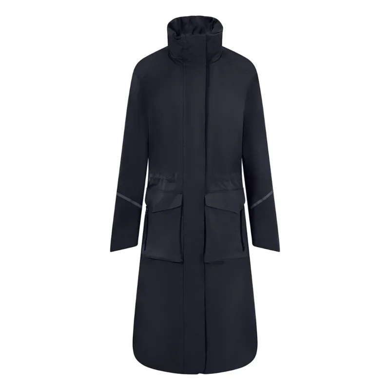 Equetech Ladies Utopia Luxe Waterproof Riding Coat Navy