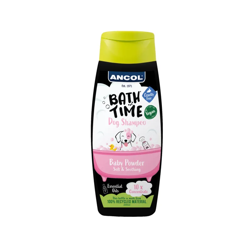Ancol Dog Shampoo Baby Powder 200ml