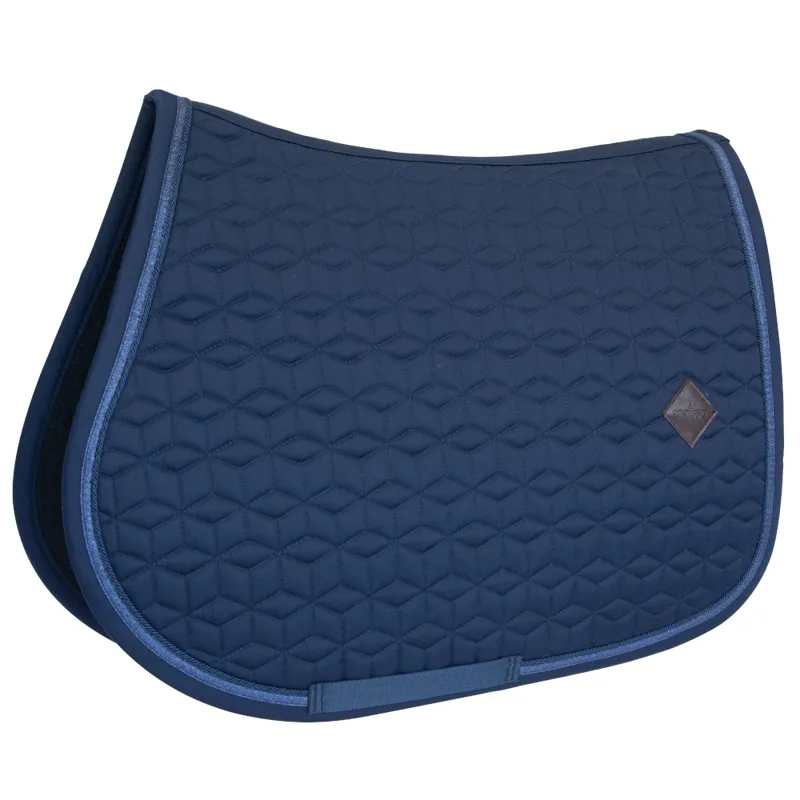 Kentucky Glitter Rope Saddle Pad Jumping Navy