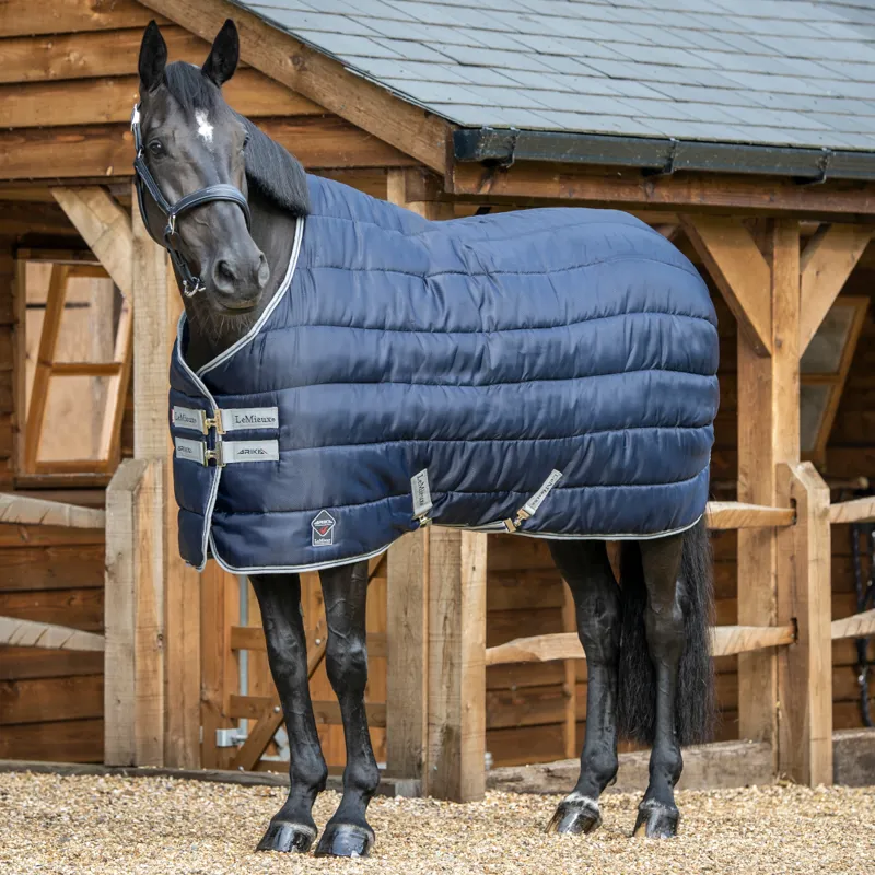 LeMieux Arika Stable Tek Rug 350g Navy