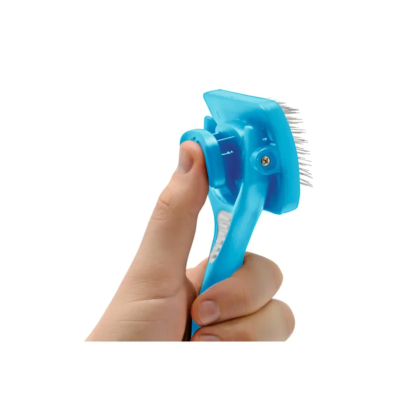 Ancol Ergo Self Cleaning Slicker Brush-1