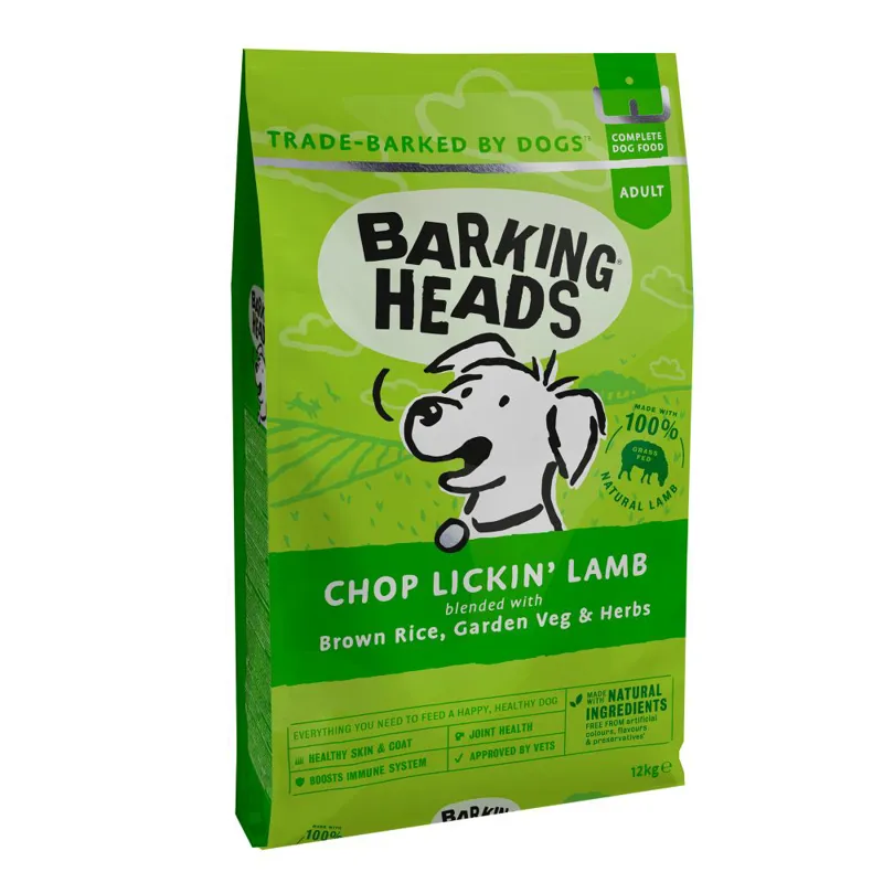 Barking Heads Dog Chop Lickin' Lamb 12kg