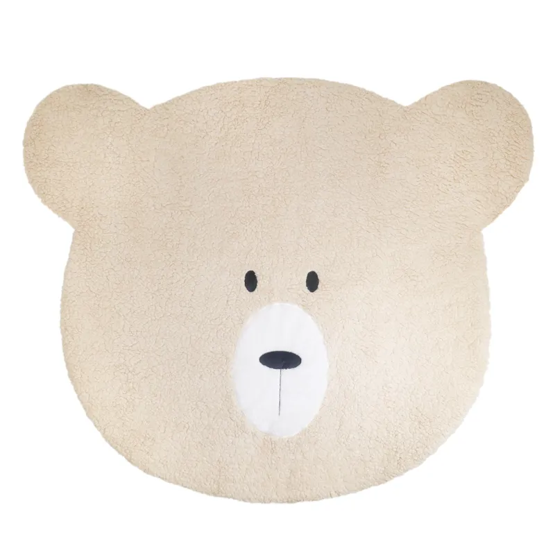 Rosewood Beige Teddy Bear Blanket-1