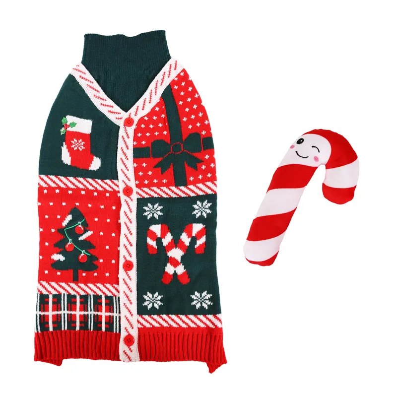 Rosewood Candy Cane Christmas Gift Box-1