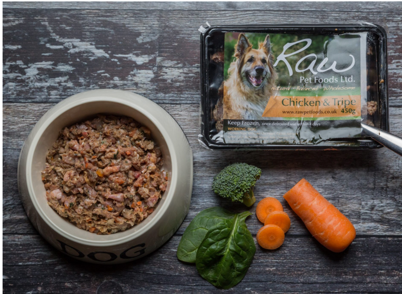 Raw Pet Foods Working Dog Chicken and Tripe