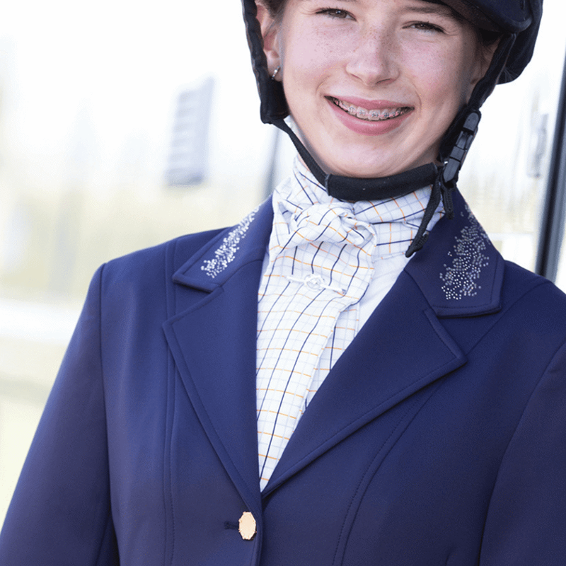 Equetech Official Pony Club Ready Tied Stock-1