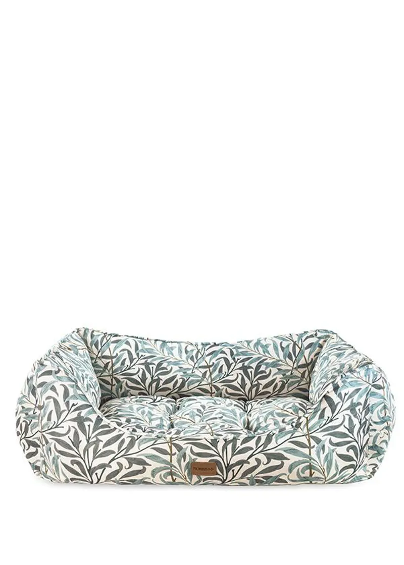 William Morris Willow Bough Print Square Bed