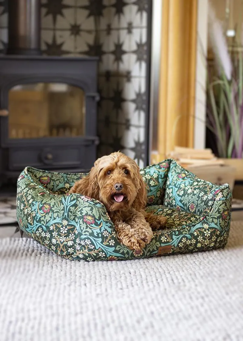 William Morris Blackthorn Square Bed-3