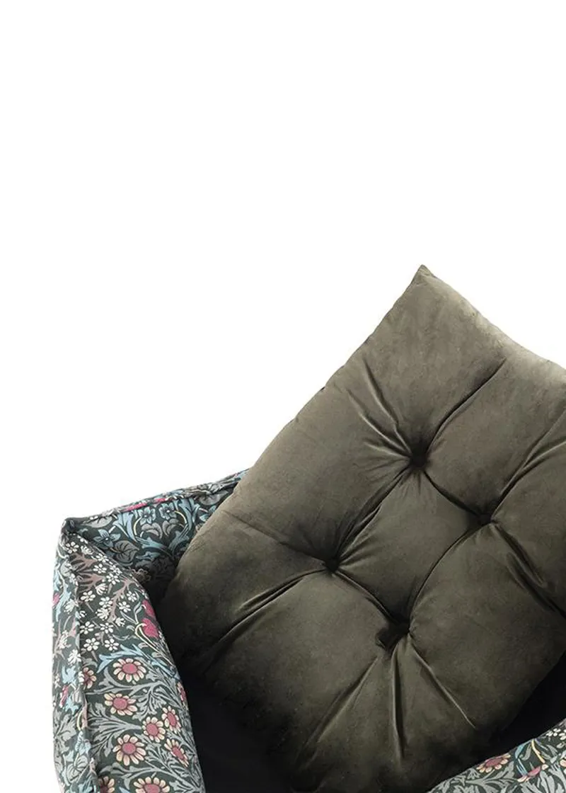 William Morris Blackthorn Square Bed-2