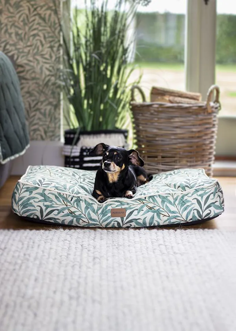 William Morris Willow Bough Print Pet Mattress-2