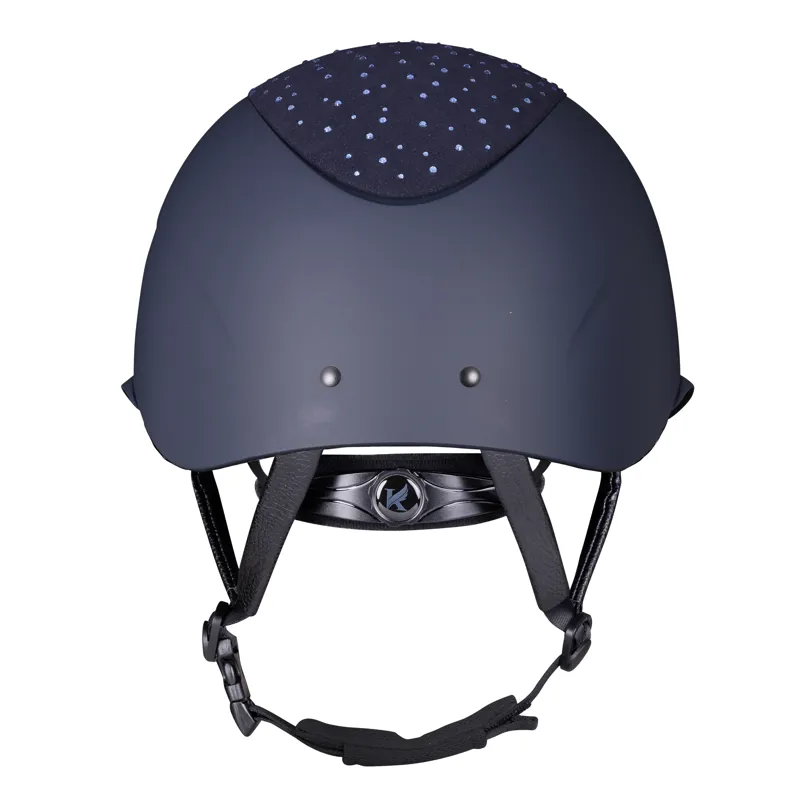 Karben Viola Ellipse Wide Peak Riding Hat Navy-2