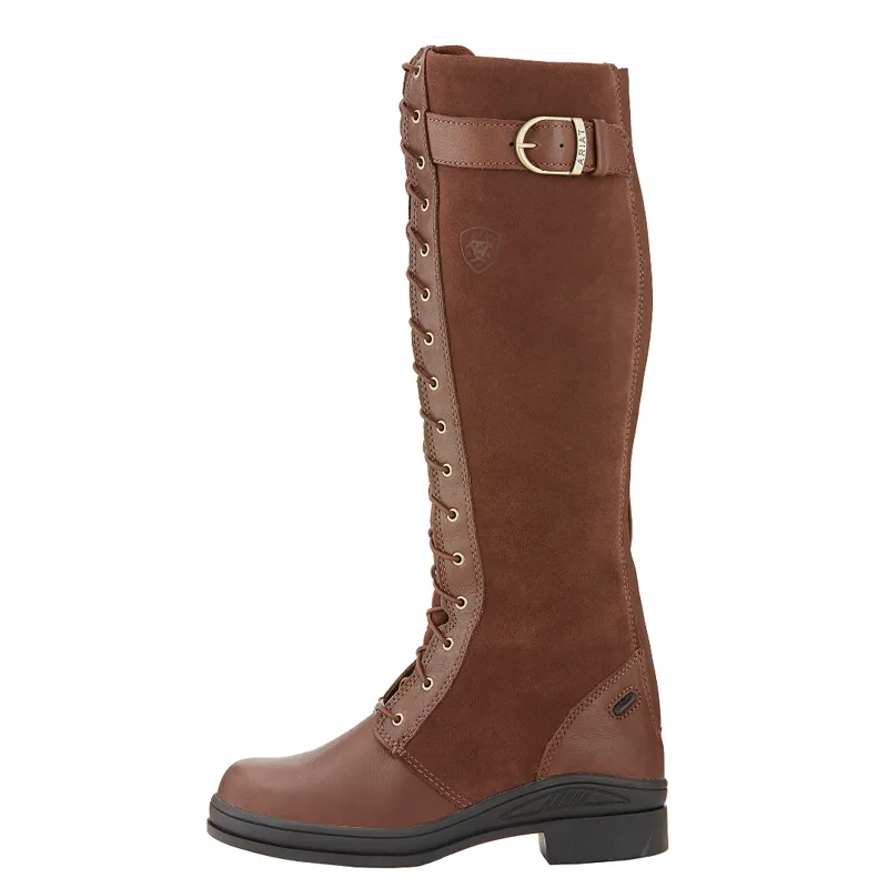 Ariat Ladies Coniston Waterproof Boot Chocolate-1