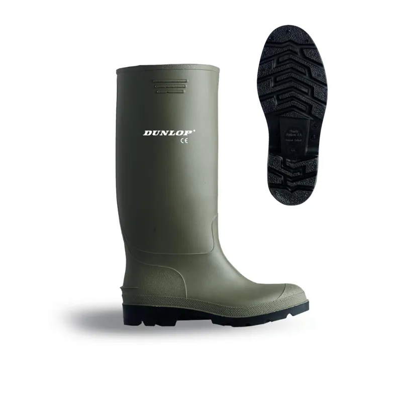 Dunlop Pricemastor Wellingtons Green