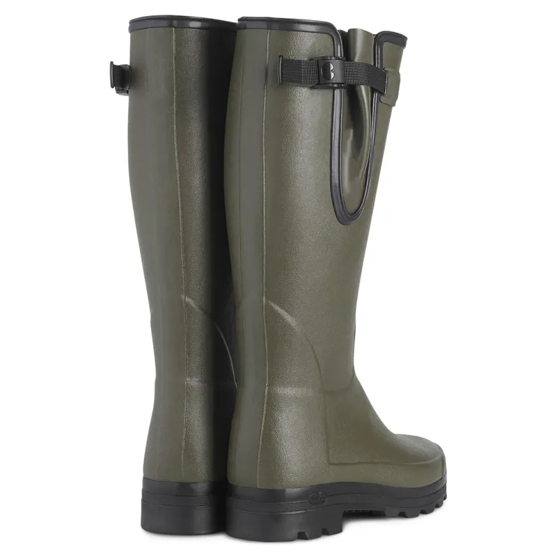 Le Chameau Mens Vierzonord Wellingtons Green-2