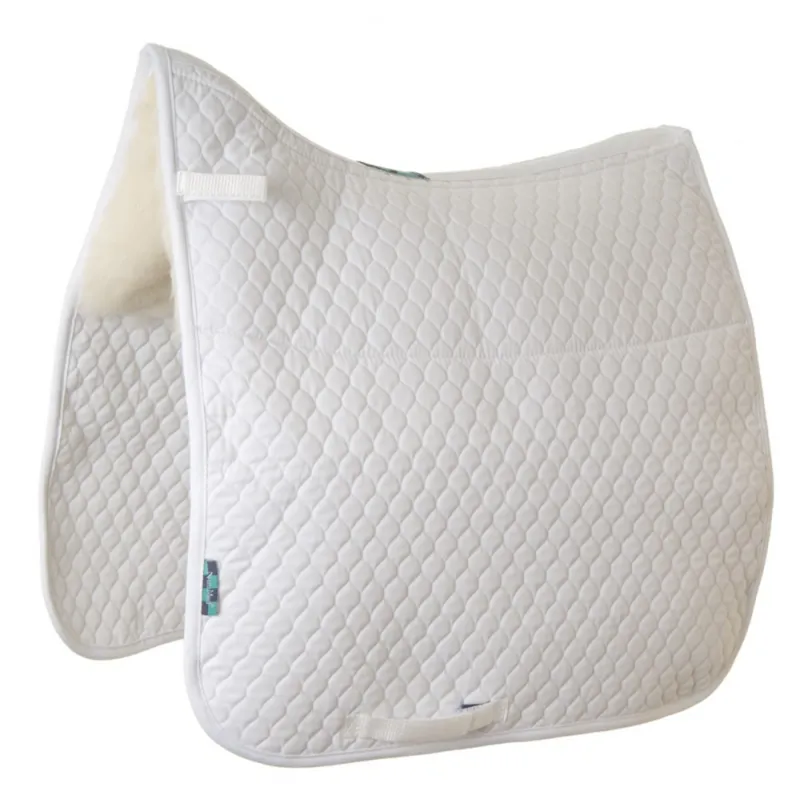 Griffin NuuMed Half Wool Hi Wither Pad Dressage White