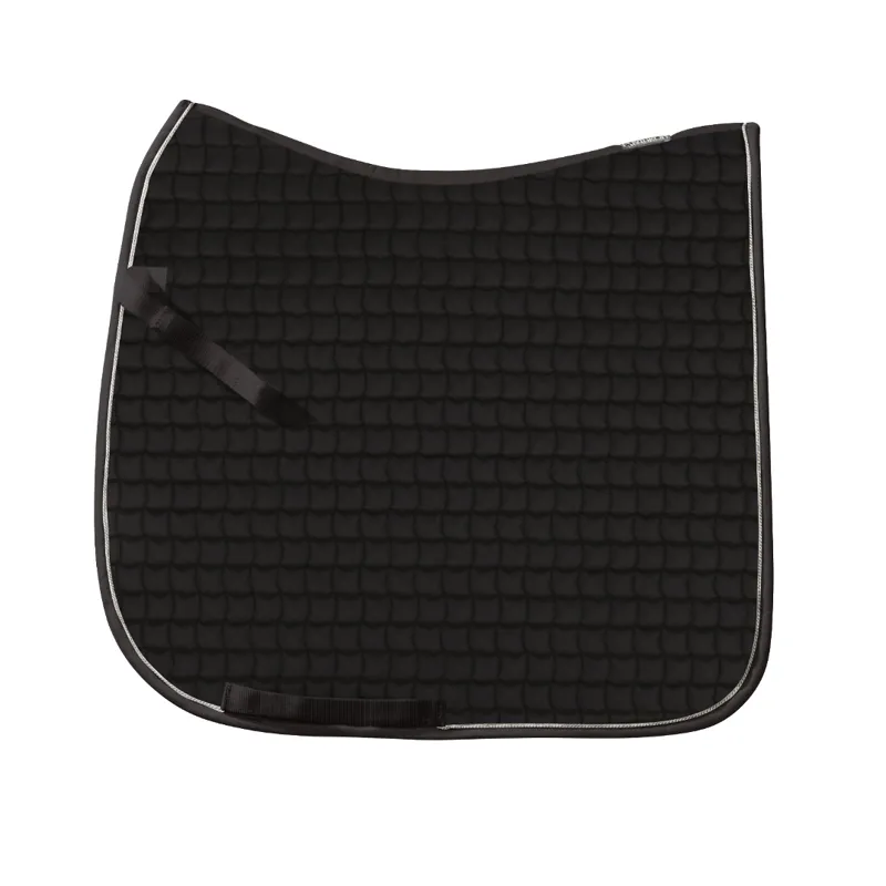 Eskadron Classic Piped Saddlecloth Dressage Black/Silver