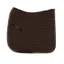 Eskadron Classic Piped Saddlecloth Dressage Chocolate/Gold