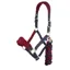 LeMieux Vogue Fleece Headcollar Set Burgundy/Navy