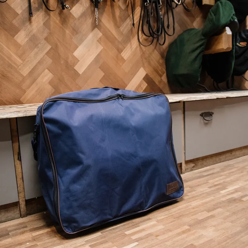 Kentucky Saddle Pad Bag Navy-1