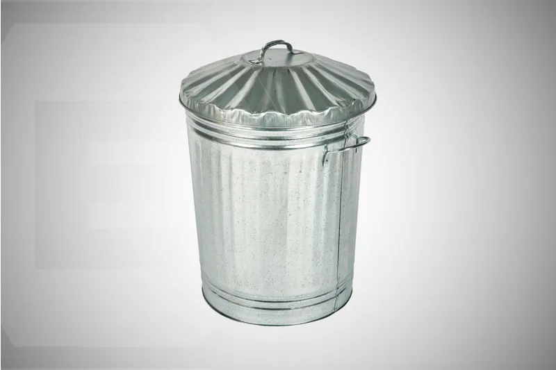 Galvanised Dustbin