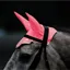 Equi-Flector Fly Veil Pink Full