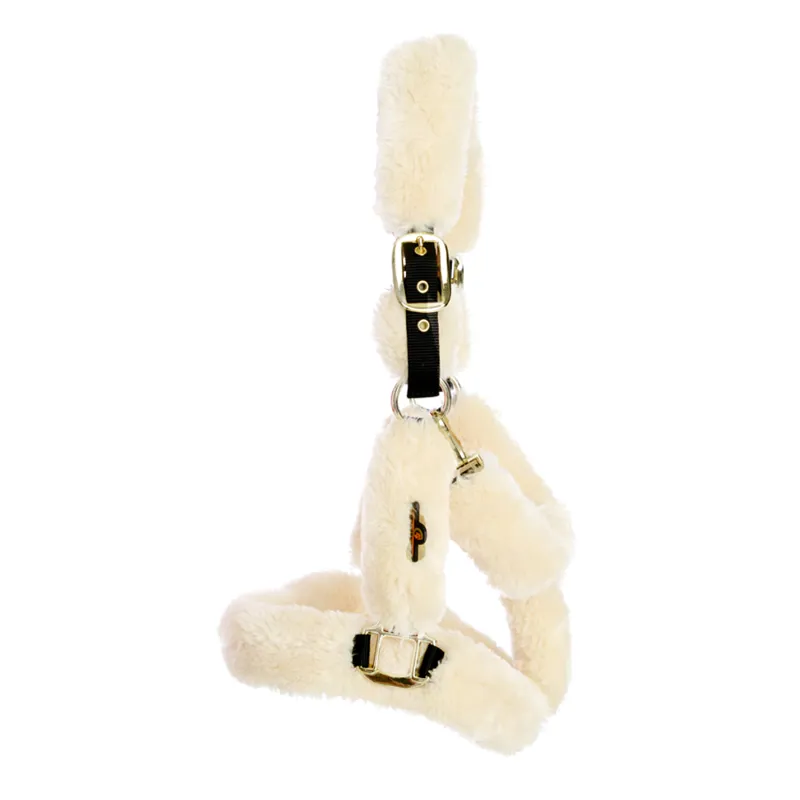 Kentucky Sheepskin Headcollar Natural