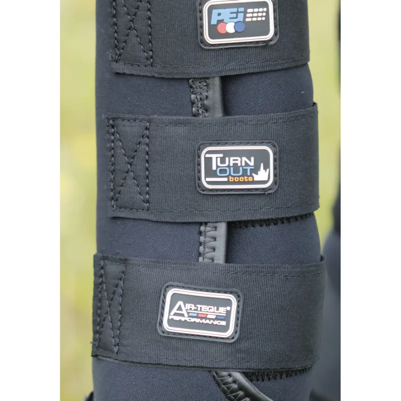 Premier Equine Turnout Boot Black-1