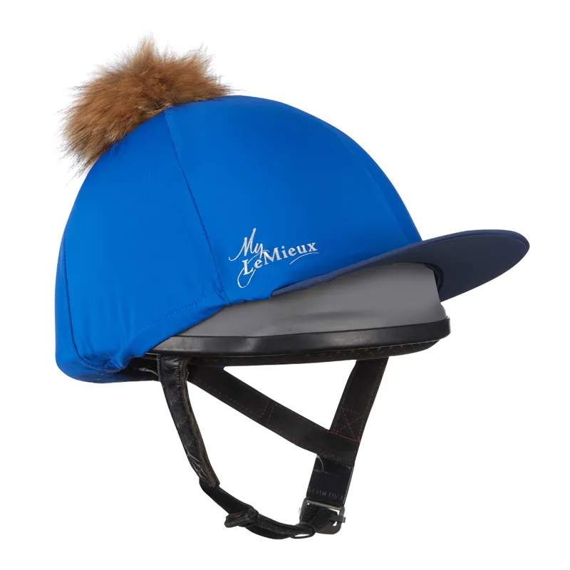 LeMieux Hat Silk Benetton Blue