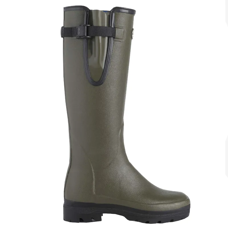 Le Chameau Ladies Vierzonord Wellingtons Vert Chameau-1