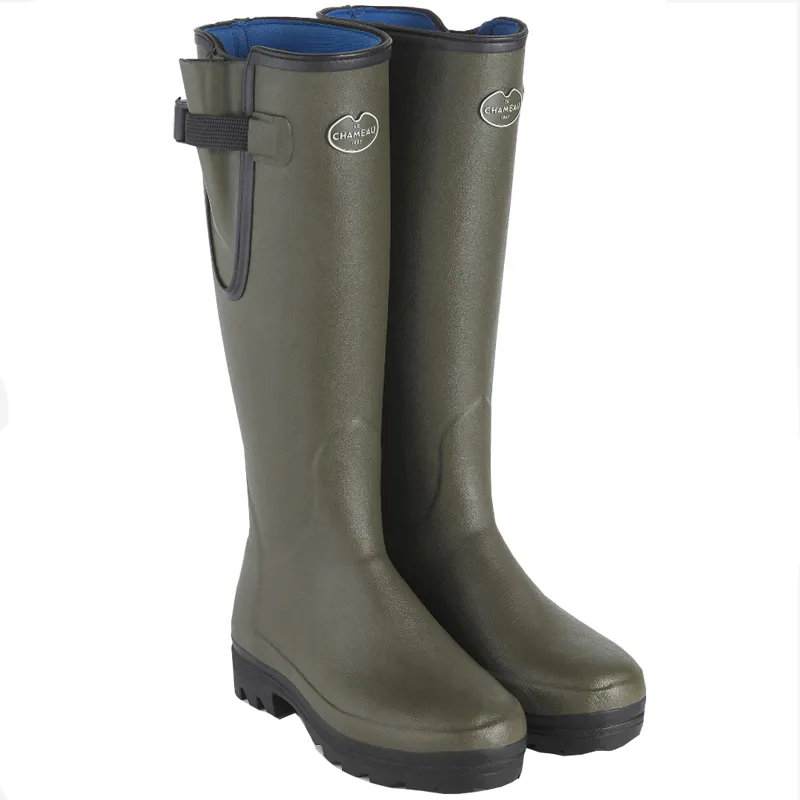 Le Chameau Ladies Vierzonord Wellingtons Vert Chameau