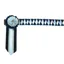 Show Quest Boston Browband Navy/Pale Blue/Silver